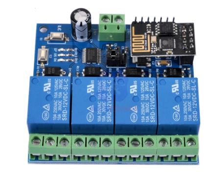 ESP8266 WiFi 4 channel Relay Module - Image 3
