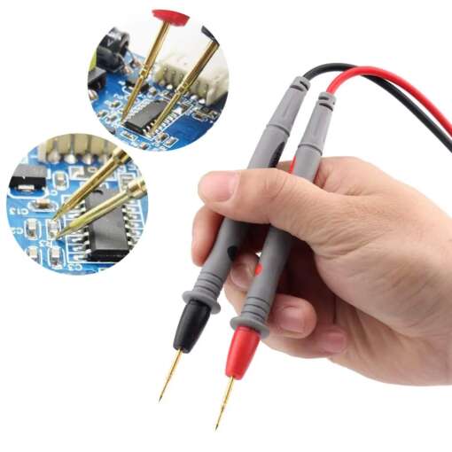 Multimeter CAT II AVO Probes with Thin Pins for Breadboard 110cm - Image 6