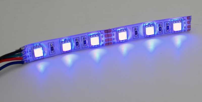 44-Key RGB LED Controller with IR Remote (12VDC) - Image 4