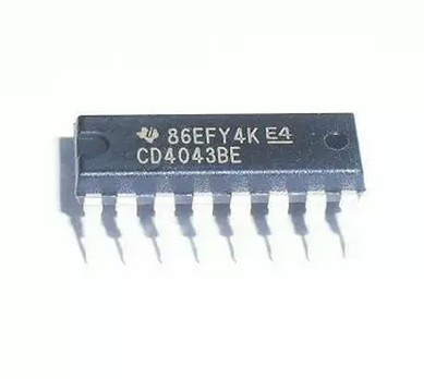 4043 DIP Quad NOR R / S Latch