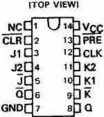 7470 DIP AND-Gated Positive Edge Triggered J-K Flip-Flop With Preset AND Clear - Image 2