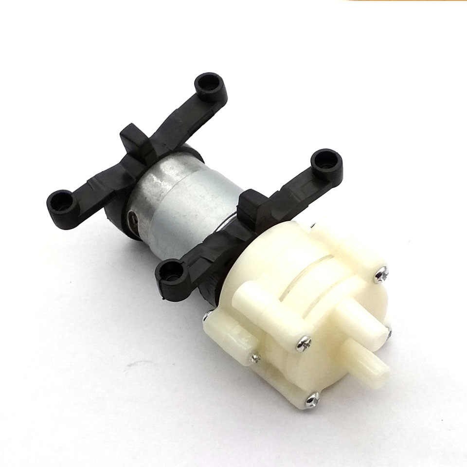 Arduino DC6-12V Mini Aquarium Water Pump R385 – Compact Diaphragm Pump for DIY & Aquariums - Image 2