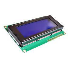 Character LCD 4x20 with large digits and blue backlight - Image 3