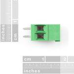 2 Pin PCB Mount Screw Terminals Block Pitch 5mm Green - Image 3