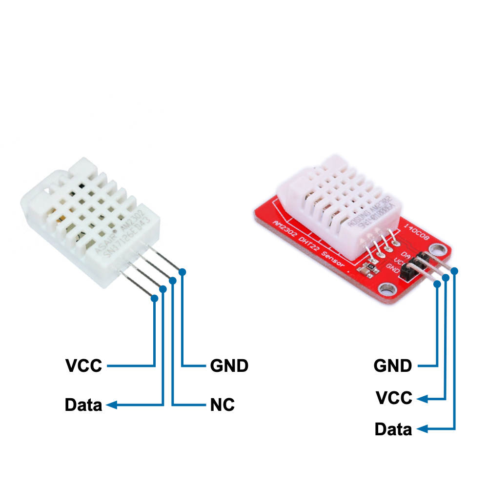 DHT22 Precision Digital Temperature and Humidity Sensor Module - Image 4