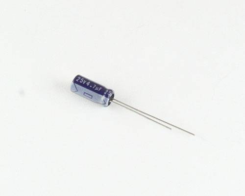 4.7UF 25V Aluminium Electrolytic Capacitor