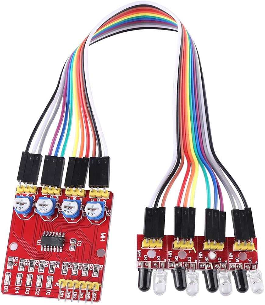 IR Tracking Sensor Module 4 Channel - Image 8