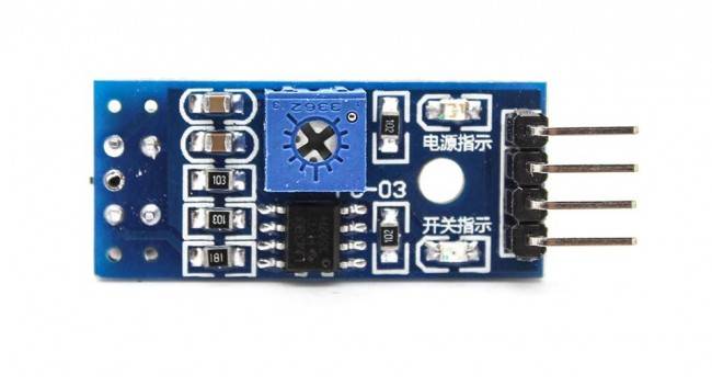 TCRT5000 Tracking Line Follower Sensor 4 Pin - Image 4