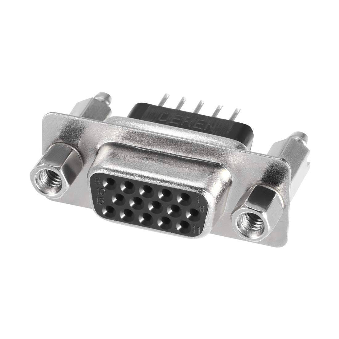 D-Sub Serial Socket 15 Pin Female 3 Row