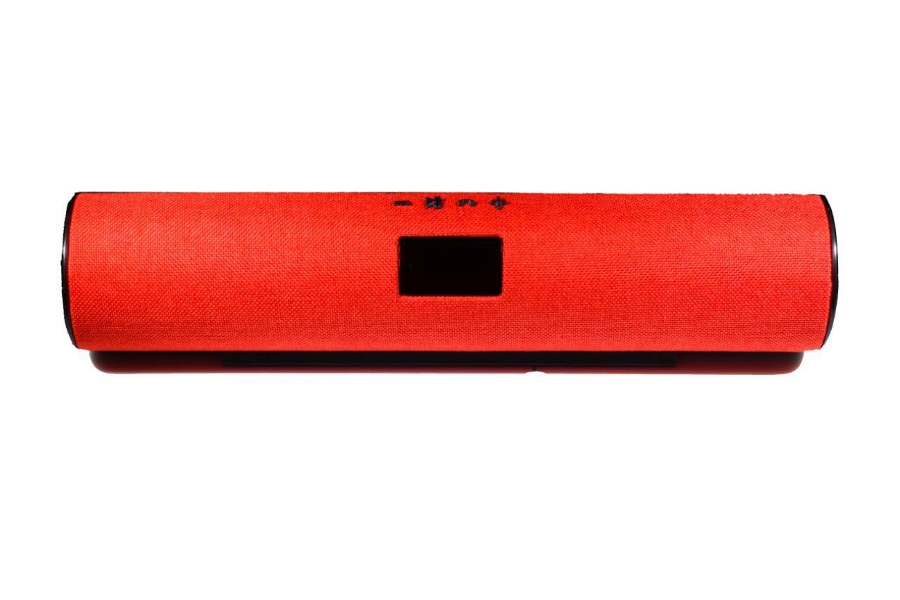 Portable Wireless High Quality Bluetooth Speaker Mully E19 with USB and TF Card Slot - Red