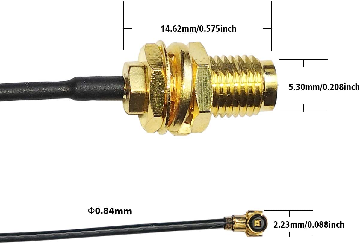 GSM Antenna IPX to SMA Connector for SIM900A SIM900 SIM800L GPRS - Image 4