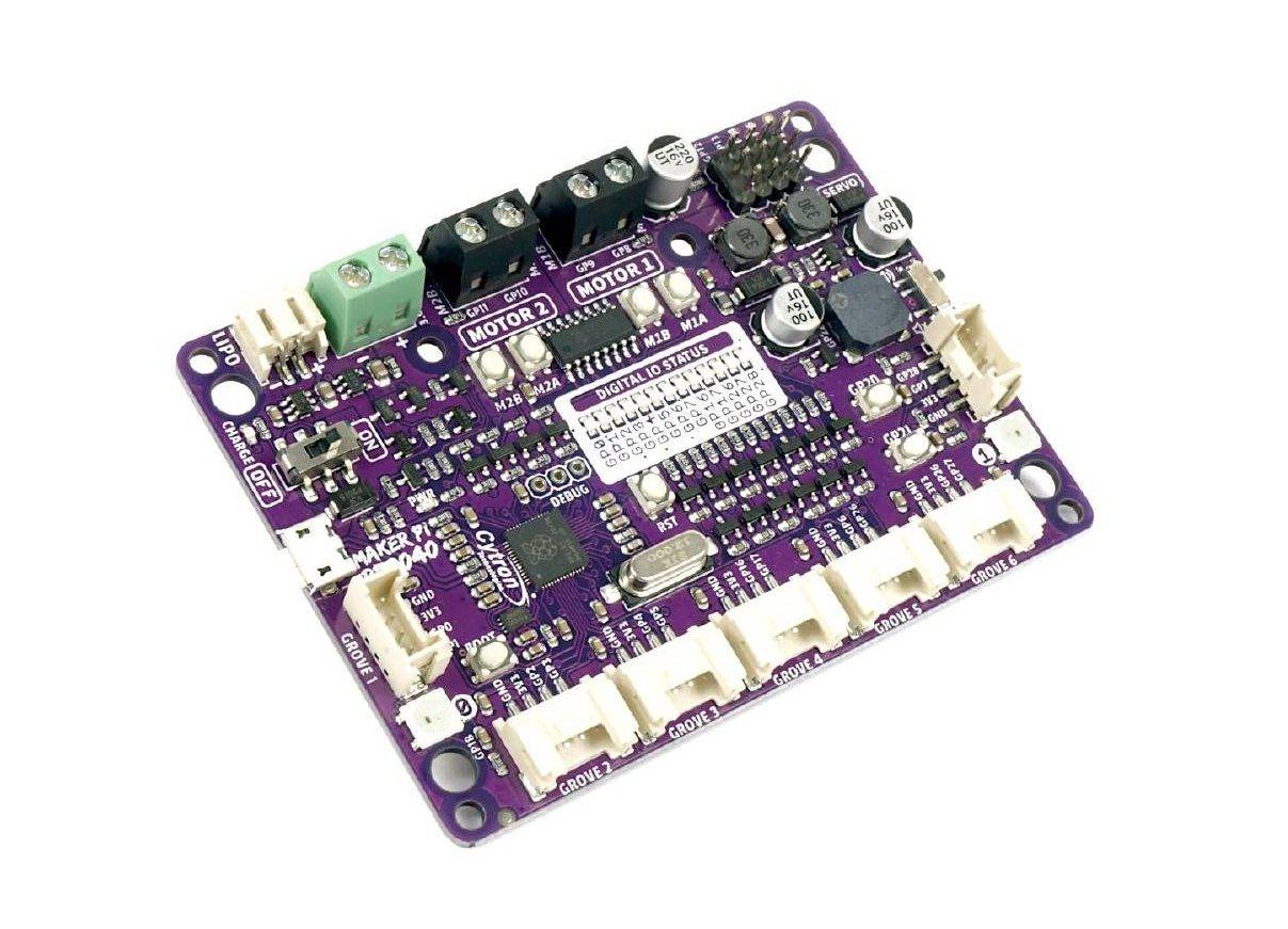 Maker Pi RP2040 : Simplifying Robotics with Raspberry Pi® RP2040 MAKER-PI-RP2040 - Image 2