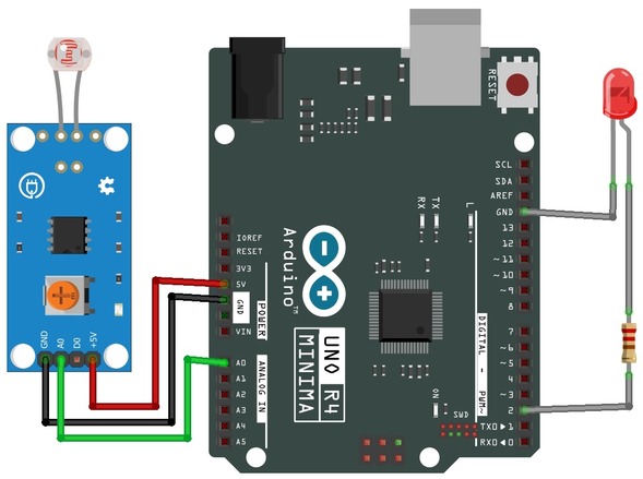 LDR Light Detection Resistance Sensor Module-3 Pin Photo - Image 4