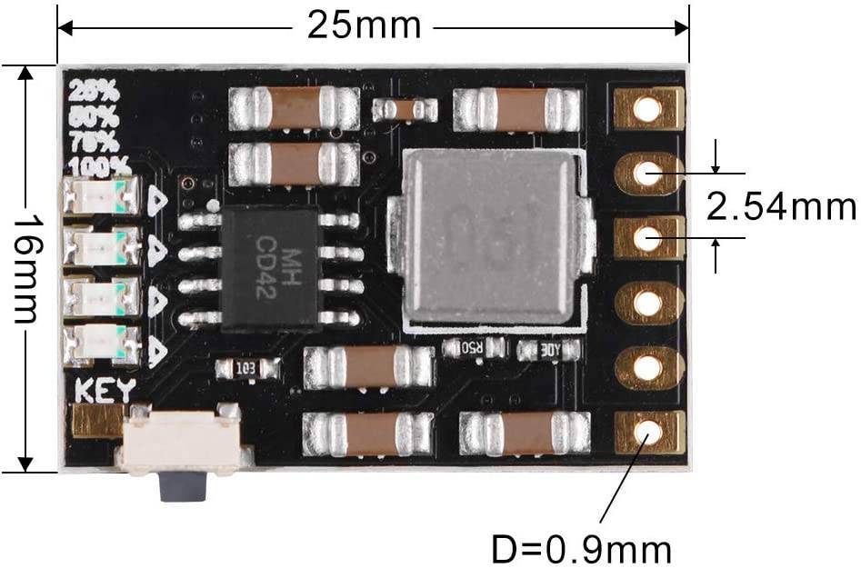 Lithium Battery Charging Protection Module MH-CD42 2.1A 5V - Image 3