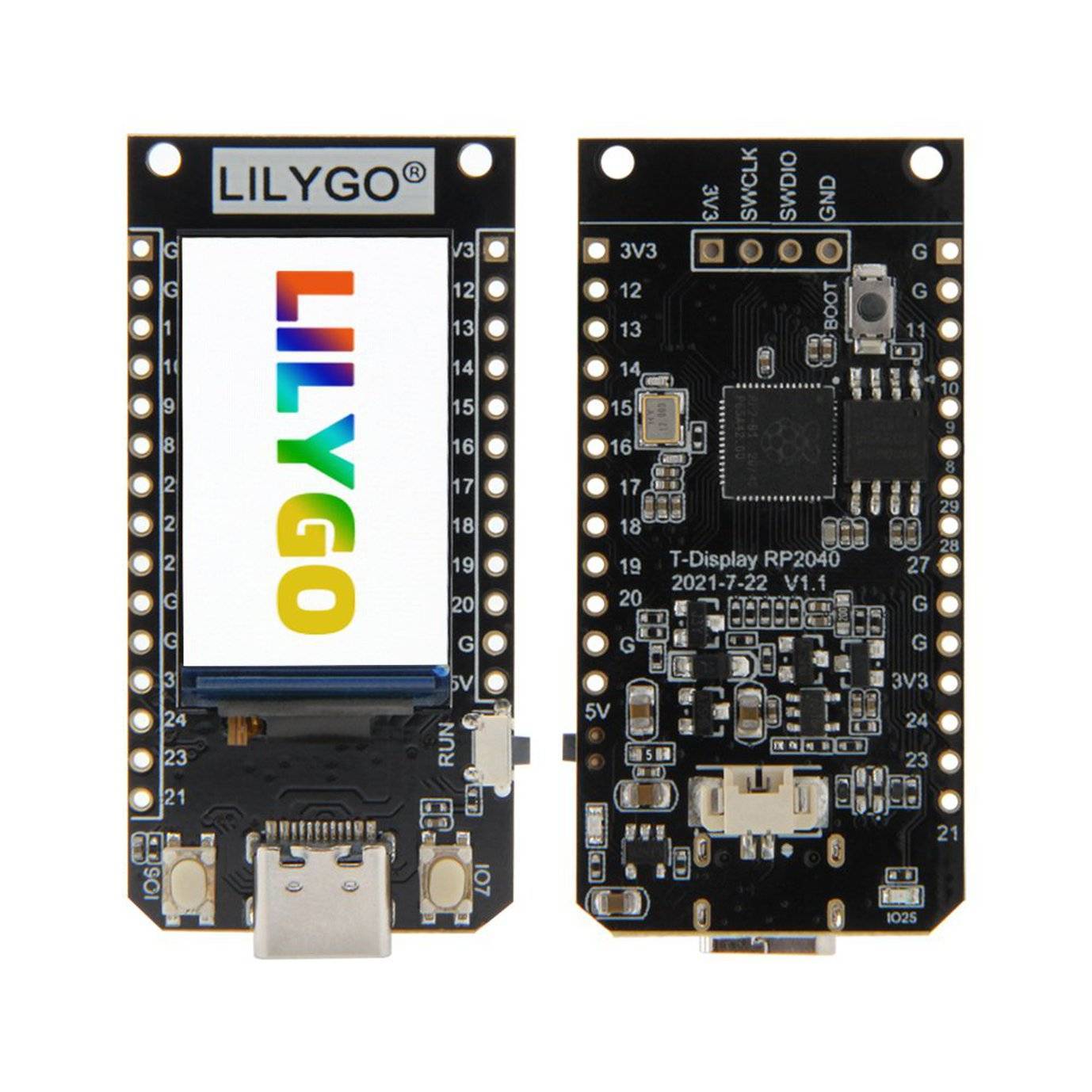 TTGO T-Display RP2040 Raspberry Pi Module 1.14 inch LCD Development Board - Image 2