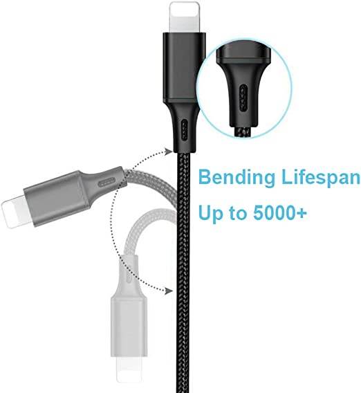 Nylon 3 in 1 fast Charging Cable - Image 3