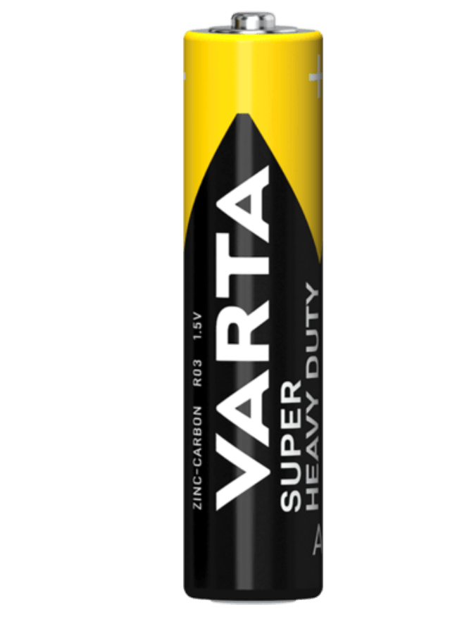 Varta Superlife Type AAA Carbon Zinc Battery