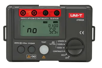 Insulation Resistance Tester UNI-T Megger UT502A 2500V