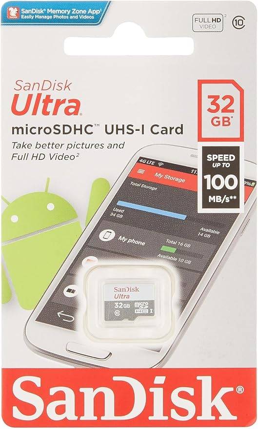 SanDisk Memory Card 32GB - SDSQUNR-032G-GN3MN - Image 2