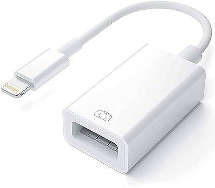 Lightning to USB 3.0 OTG Adapter (White)