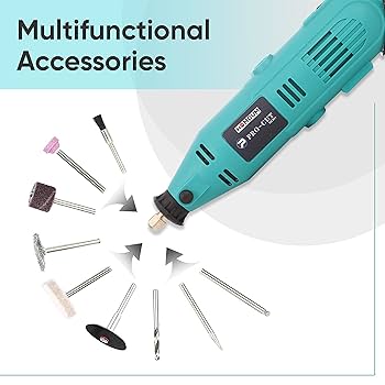 DIE GRINDER Multifunctional Mini Rotary Drill 130W Kit 211PCS - Image 4