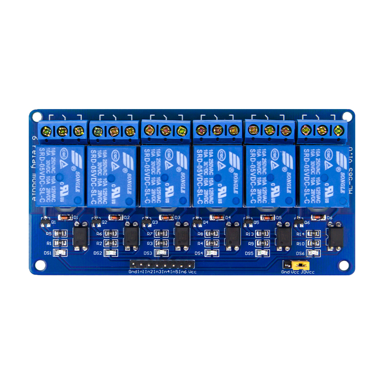 Relay Module 6 Channel 5V - Image 4