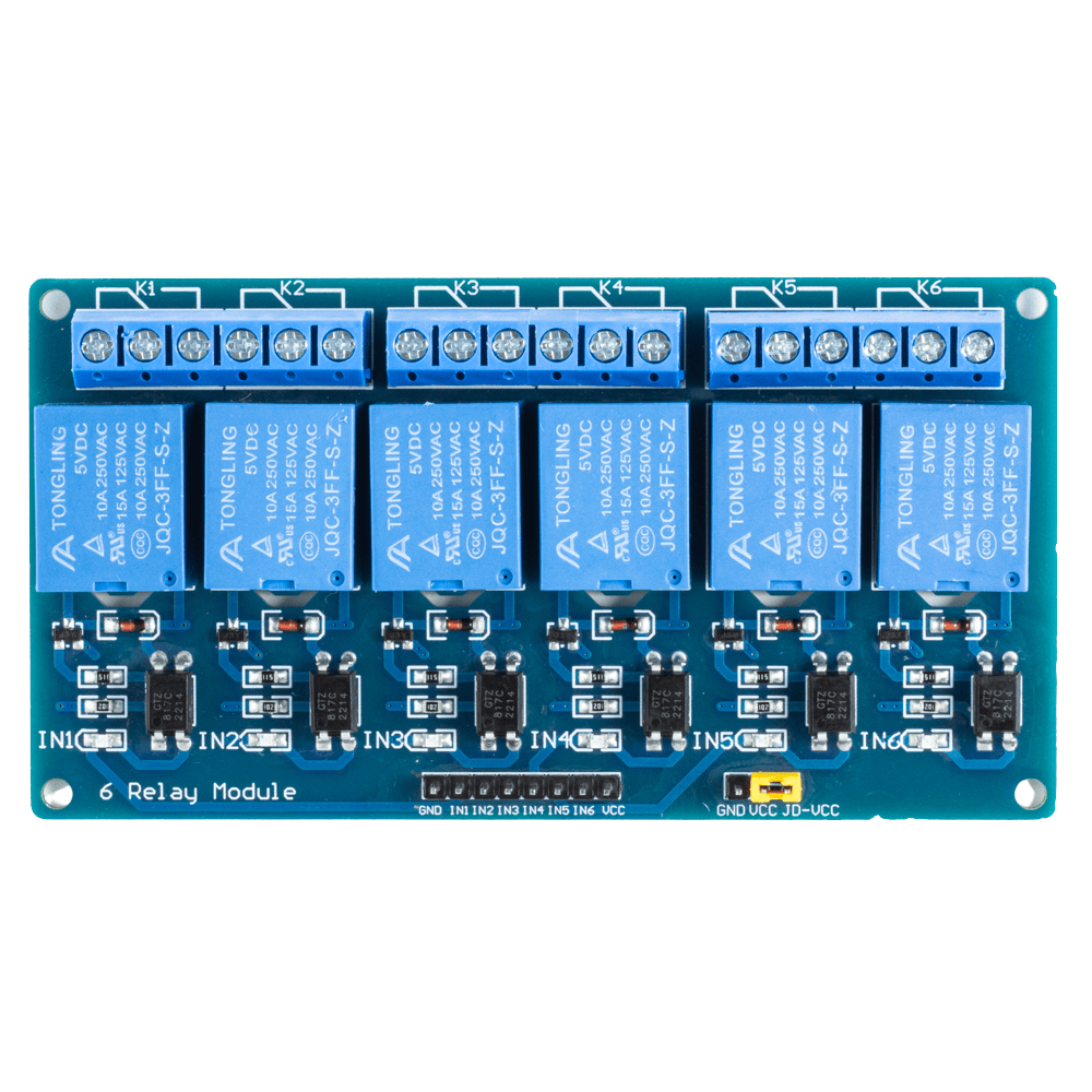 Relay Module 6 Channel 5V - Image 7