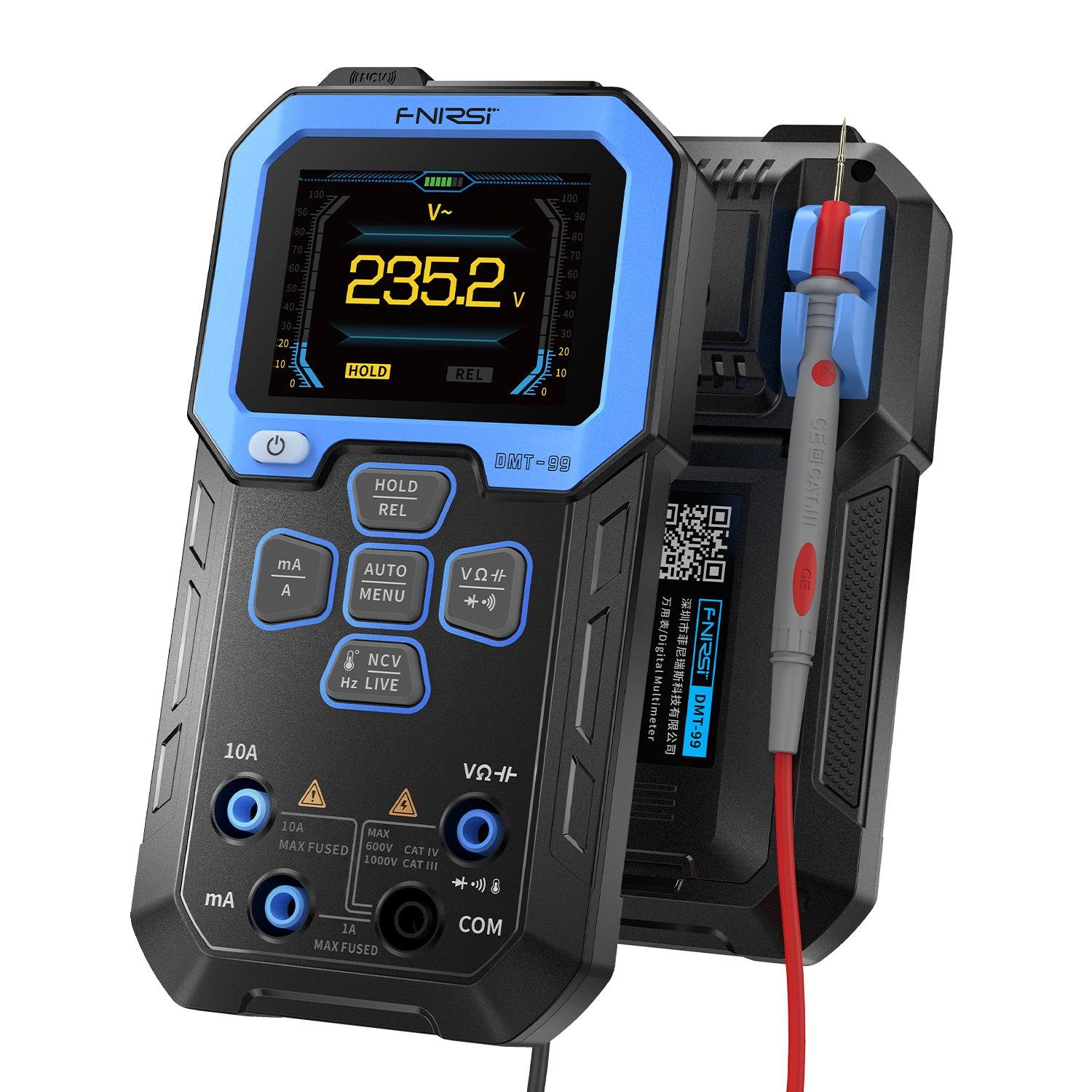 FNIRSI DMT-99 Intelligent Color Screen Digital Multi Meter