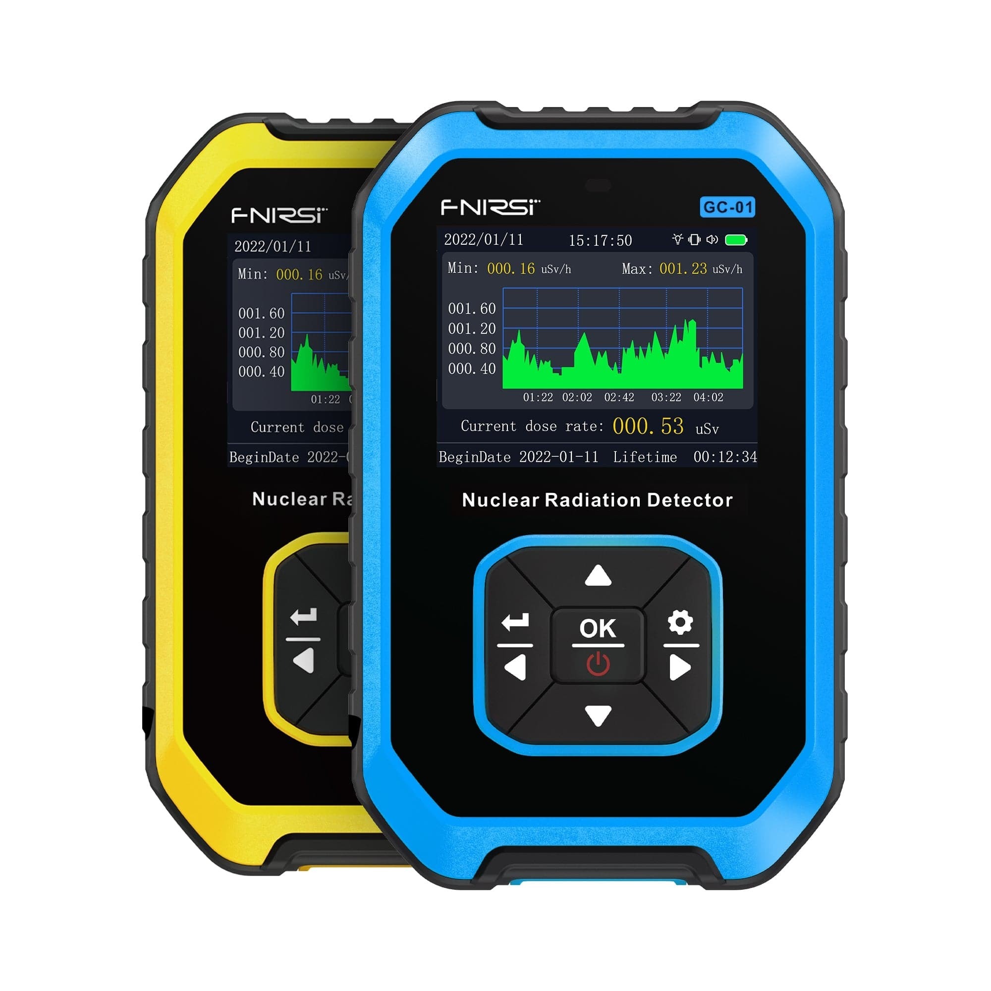 FNIRSI GC-01 Nuclear Radiation Detector - Image 2