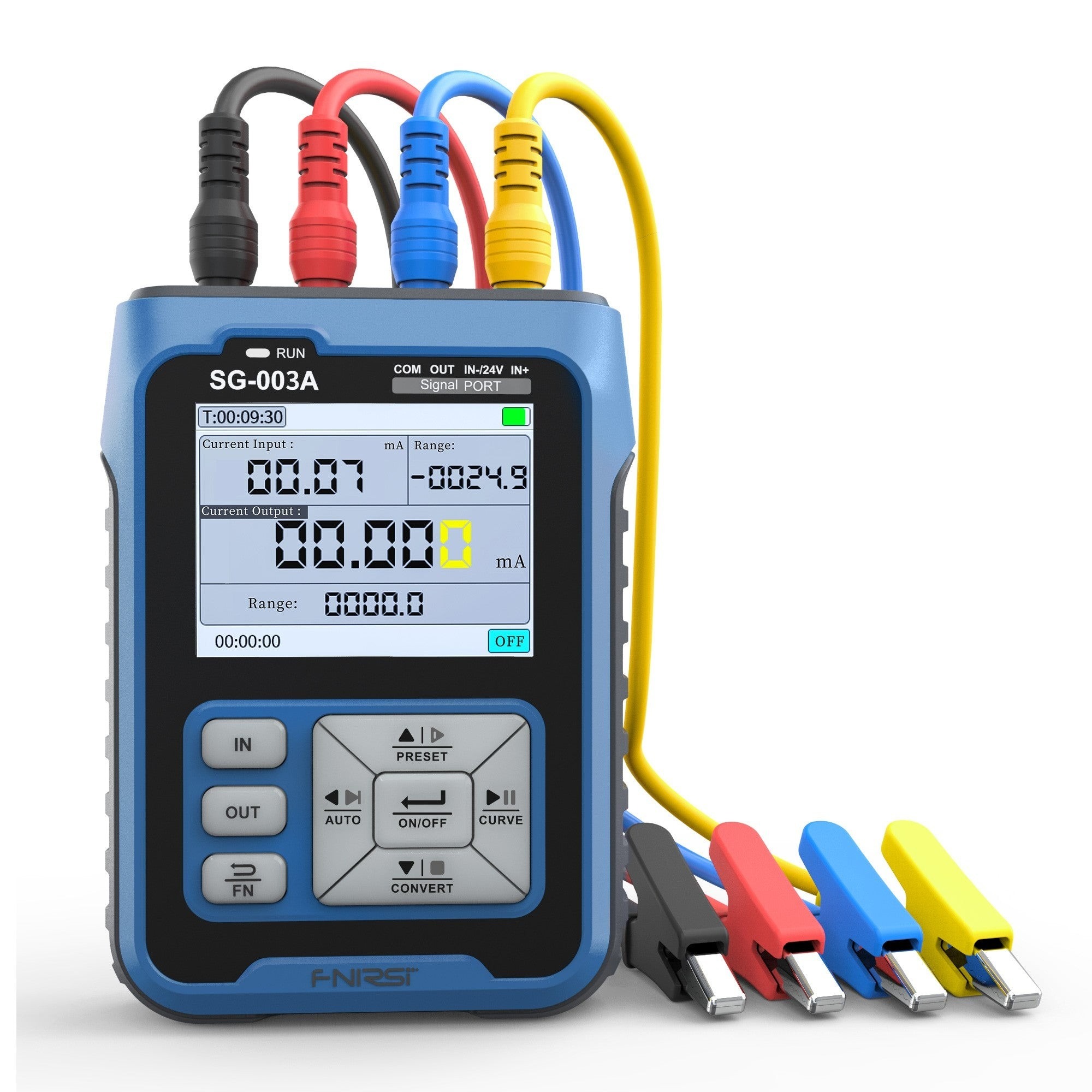 FNIRSI® SG-003A Signal Generator Adjustable 4-20mA 0-24V (Current, Voltage & PWM Generator)