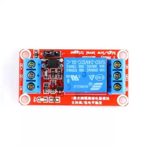Relay Module (1 Channel) 24V High/Low Level Trigger - Image 4