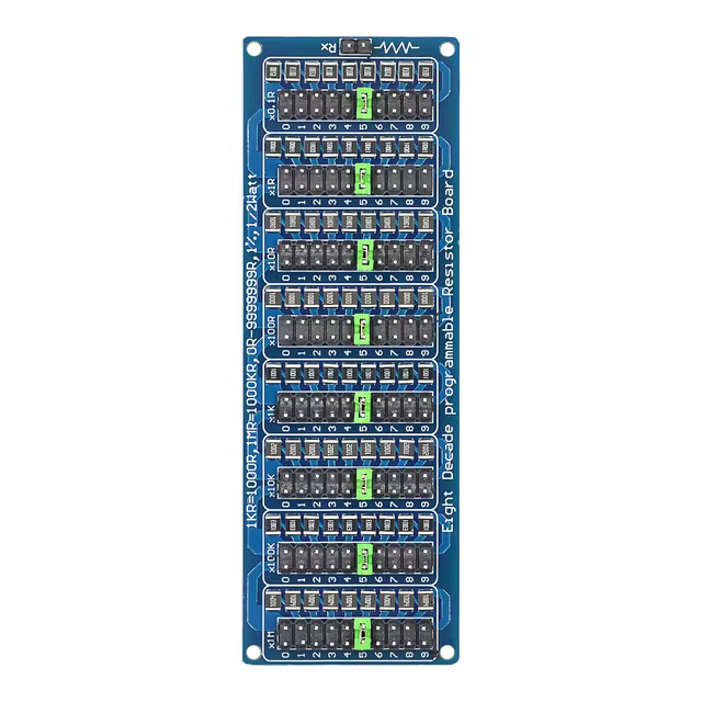 Kit Resistor - 8 Decade Resistor Board (1R - 9999999R Step 0.1R) 1/2W - Image 2