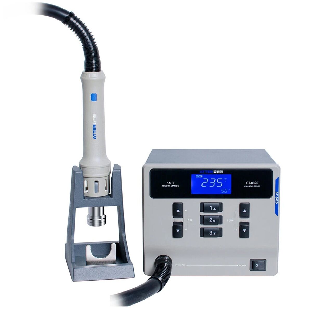ATTEN® ST-862D Professional Hot Air Station – Precision Rework Solution