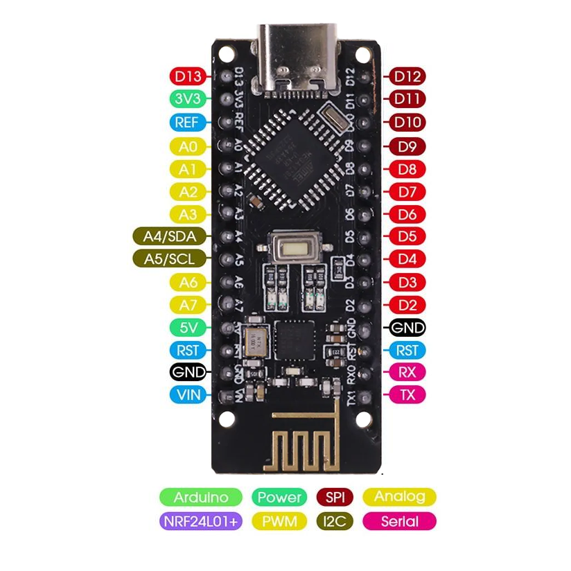 Arduino RF-NANO ATmega328P with NRF24L01 Wireless Module - Image 5