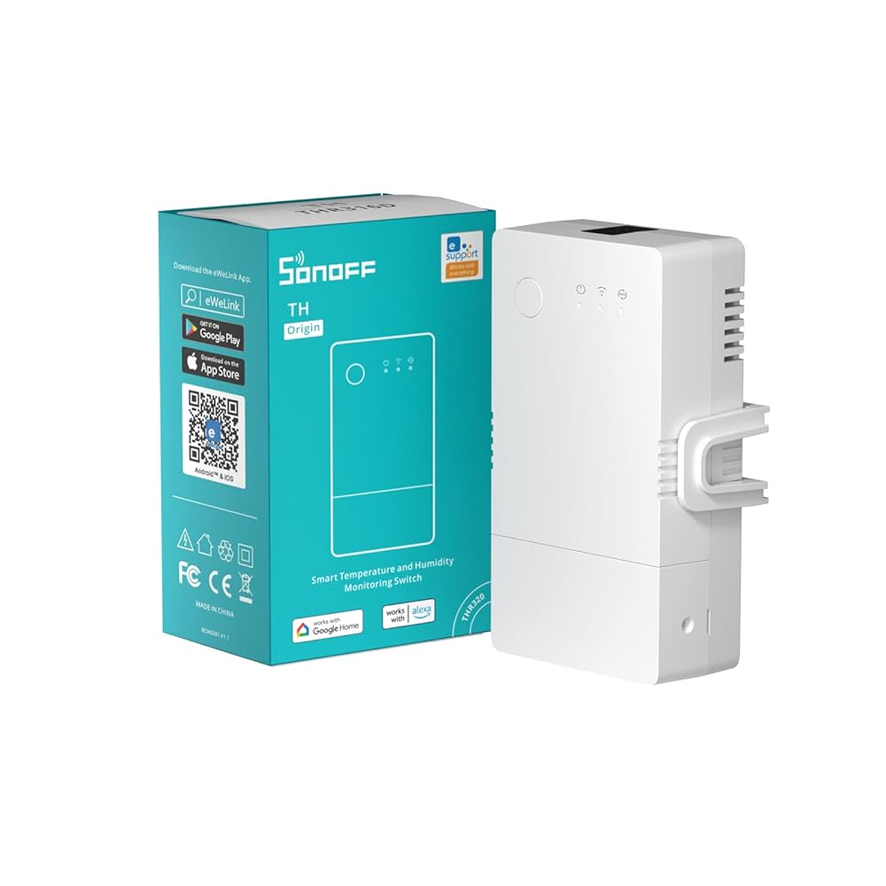 SONOFF THR316 Origin Smart Temperature and Humidity Monitoring Switch