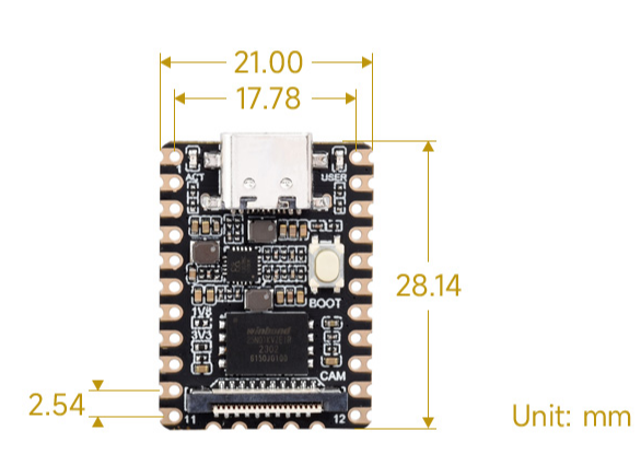 Luckfox Pico Mini B RV1103 Linux Micro Development Board - Image 5