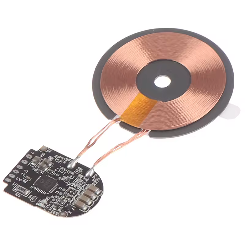15W Wireless Charging Circuit Board + Coil Receiver Charger Module - Image 2