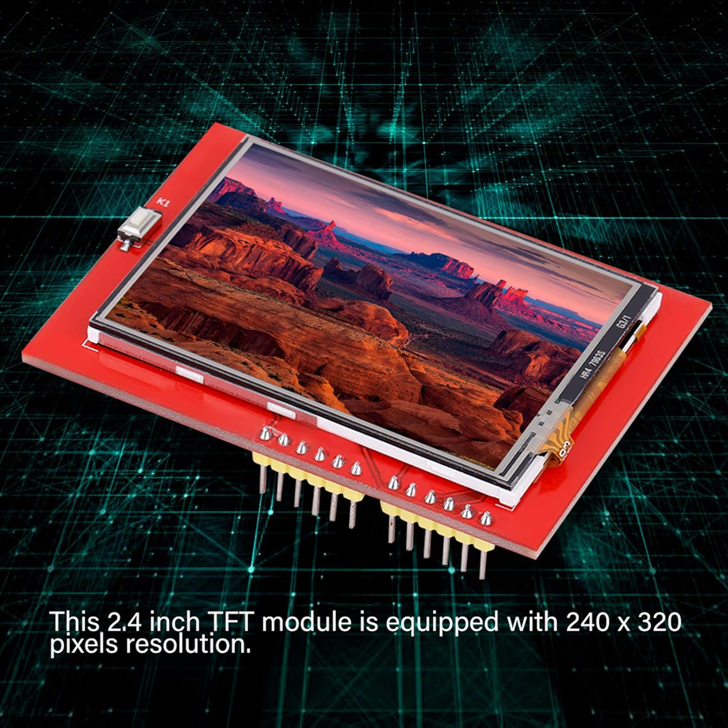 LCD TFT 2.4 inch Touch Display for Arduino UNO And Mega2560 - Image 3