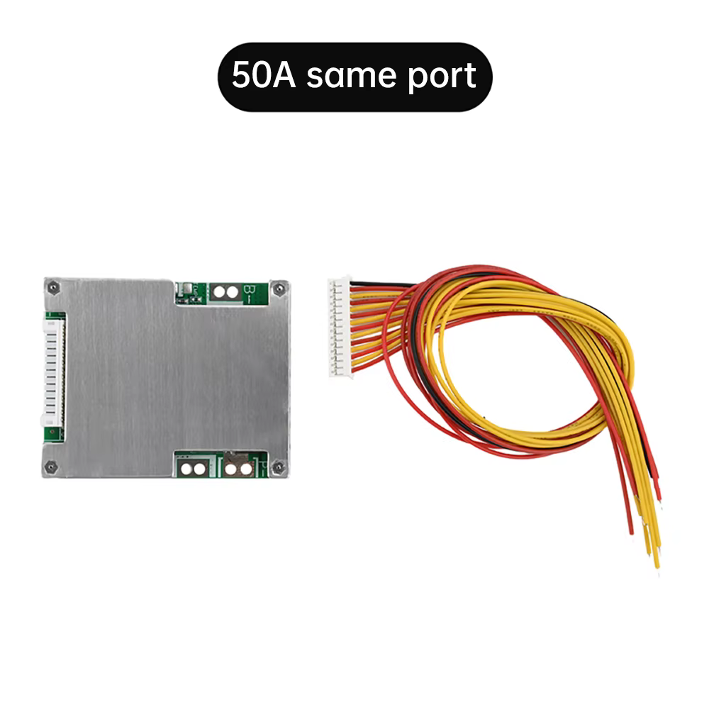 BMS 13S 50A 48V Balanced 18650 Li-ion Lithium Battery Charger Protection Board - Image 3