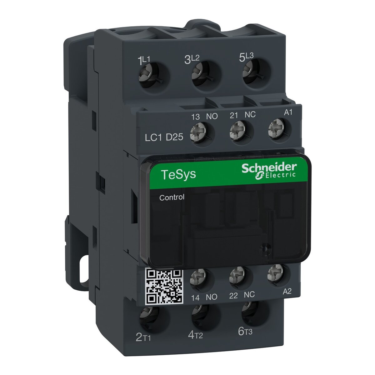 Schneider LC1D25M7 | TeSys D contactor – 3P(3 NO) – AC-3 – <= 440 V 25 A – 220 V AC coil